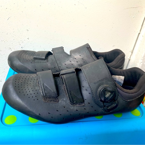 Shimano Shrp400M L01E BOA Men’s Black Cycling  Cleats  Size 43/9US - Picture 1 of 13